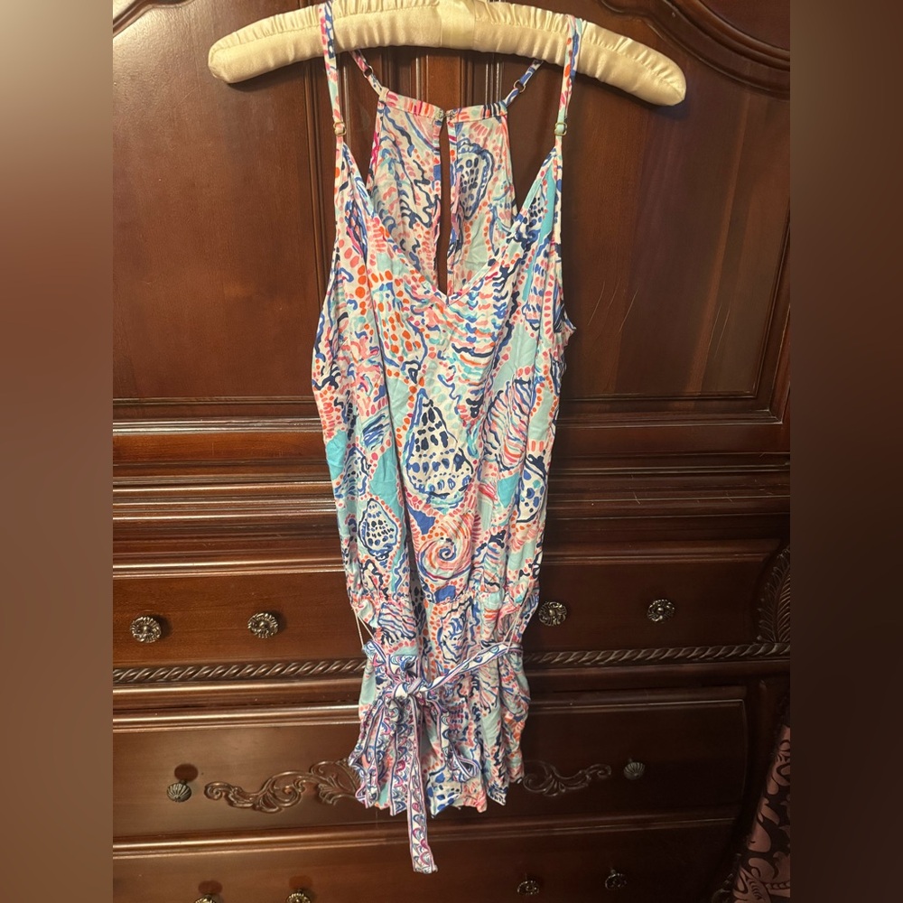 Lilly Pulitzer shorts romper